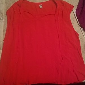 Old Navy Orange Blouse
